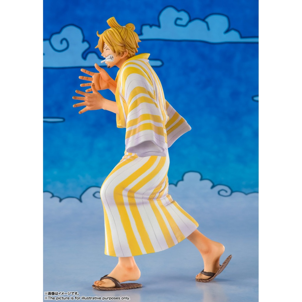 BANDAI Figuarts ZERO 航海王 和之國-山五郎(香吉士)公仔 日版 景品 盒玩-細節圖4