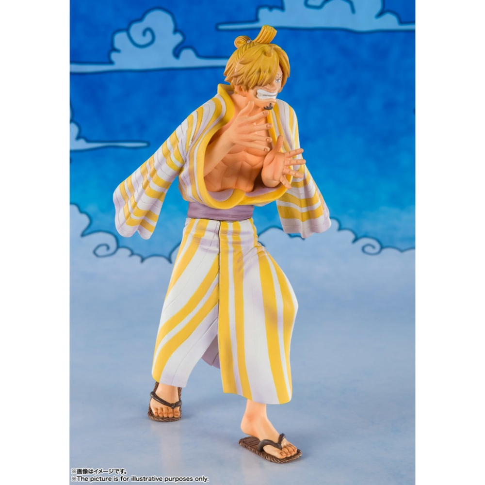 BANDAI Figuarts ZERO 航海王 和之國-山五郎(香吉士)公仔 日版 景品 盒玩-細節圖5