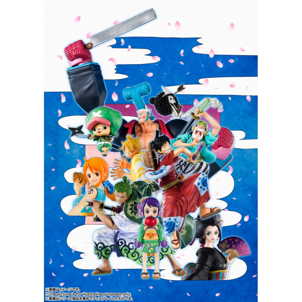 BANDAI Figuarts ZERO 航海王 和之國-山五郎(香吉士)公仔 日版 景品 盒玩-細節圖7