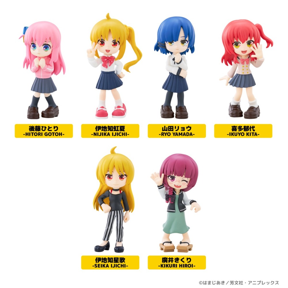 BUSHIROAD PalVerse 孤獨搖滾！ 盲盒 共6款 日版 可挑款 盒抽 盒玩-細節圖2