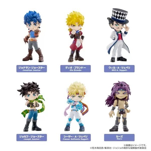 BUSHIROAD PalVerse JOJO的奇妙冒險 幻影血脈／戰鬥潮流 盲盒共6款 日版 可挑款 盒抽 盒玩-細節圖2