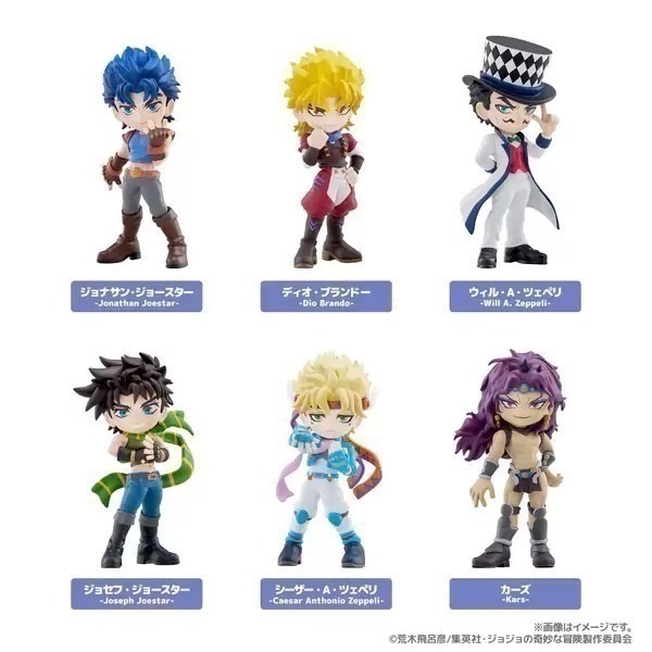 BUSHIROAD PalVerse JOJO的奇妙冒險 幻影血脈／戰鬥潮流 盲盒 共6款 日版 可挑款 盒抽 盒玩-細節圖2