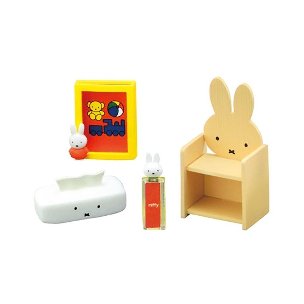 RE-MENT miffy 米飛兔部屋場景組 盲盒 共8款 日版 可挑款 景品盒玩 盒抽-規格圖3