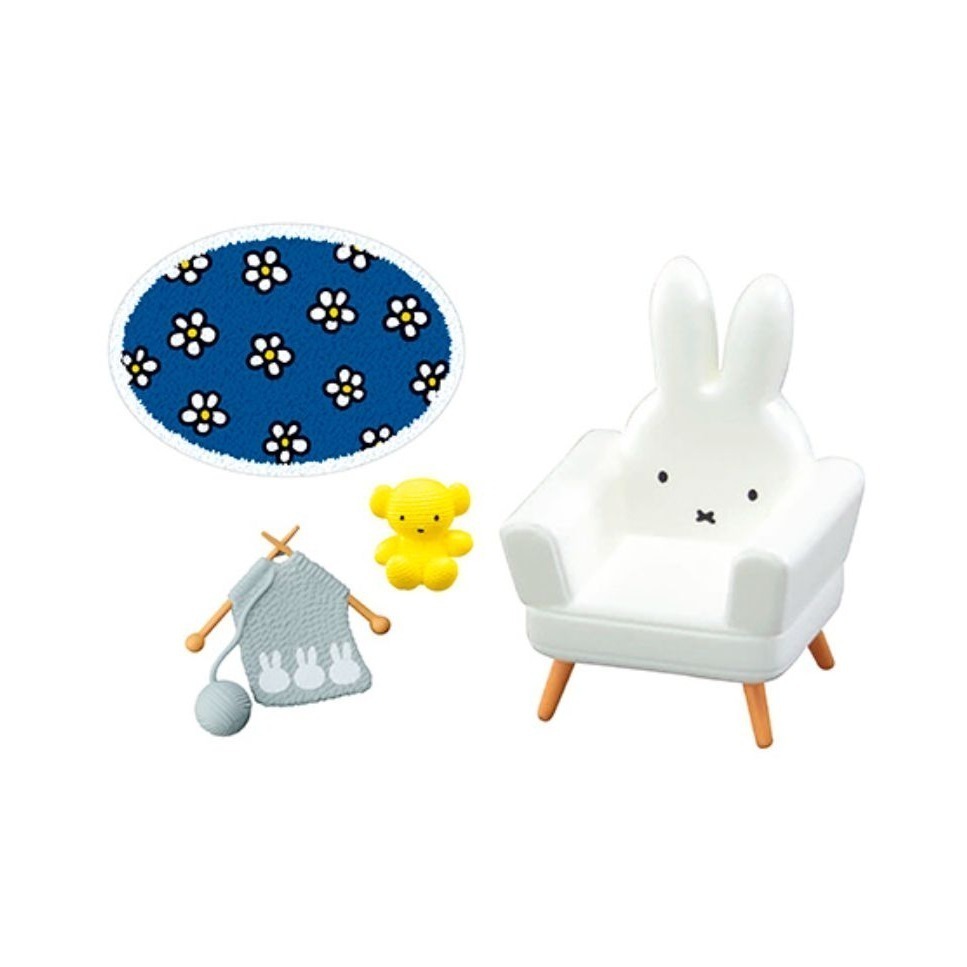 RE-MENT miffy 米飛兔部屋場景組 盲盒 共8款 日版 可挑款 景品盒玩 盒抽-規格圖3