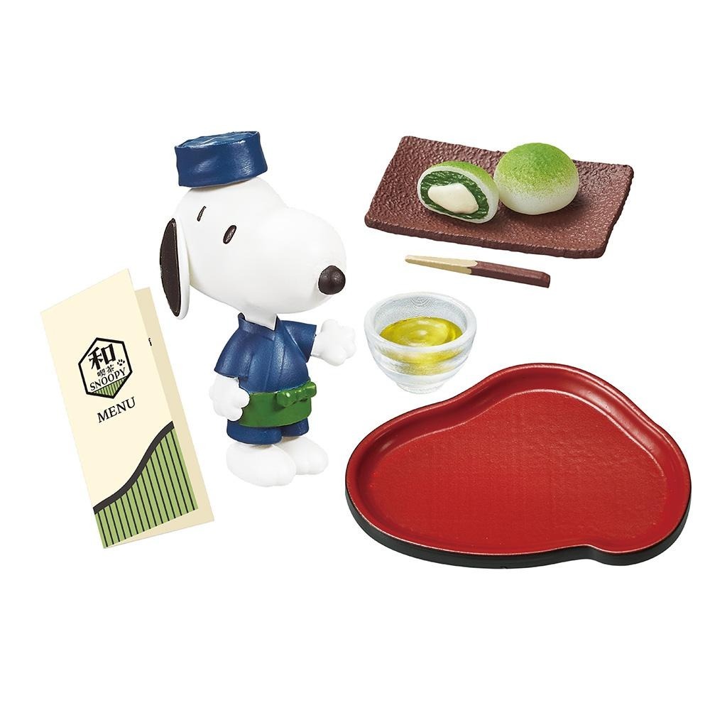 RE-MENT SNOOPY 史努比日式茶屋和喫茶 盲盒共8款 日版 可挑款 景品盒玩 盒抽-規格圖3