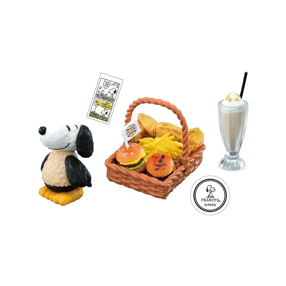 RE-MENT SNOOPY 史努比和你一起去 PEANUTS Cafe 盲盒共8款 日版 可挑款 景品盒玩 盒抽-規格圖3