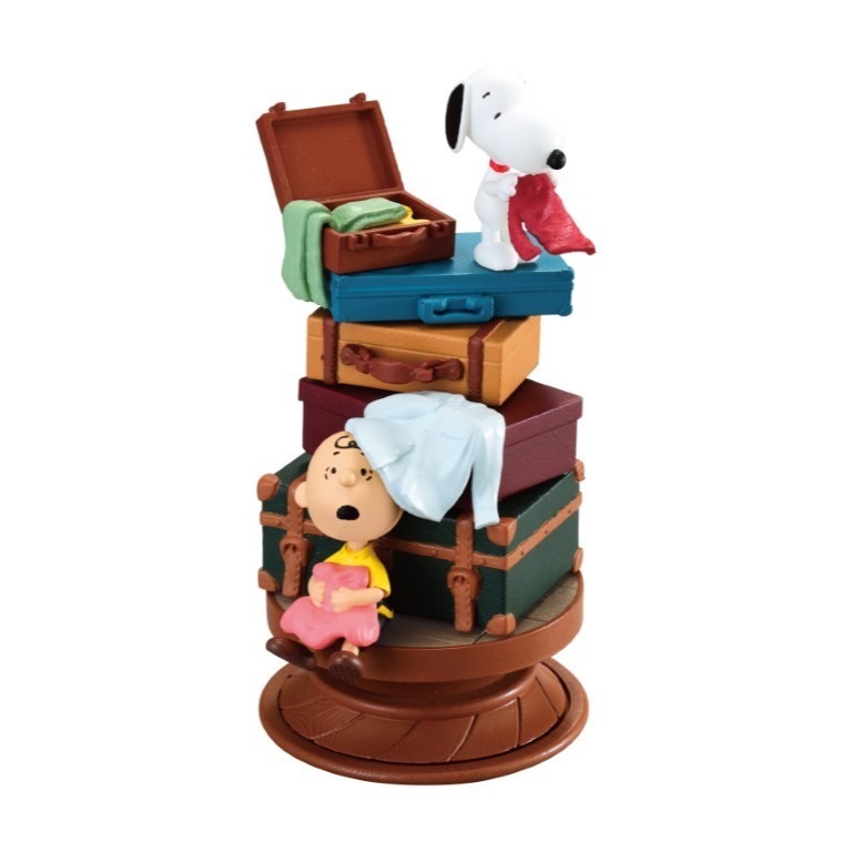 RE-MENT SNOOPY 史努比螺旋立體場景 盲盒共6款 日版 可挑款 景品盒玩 盒抽-規格圖5