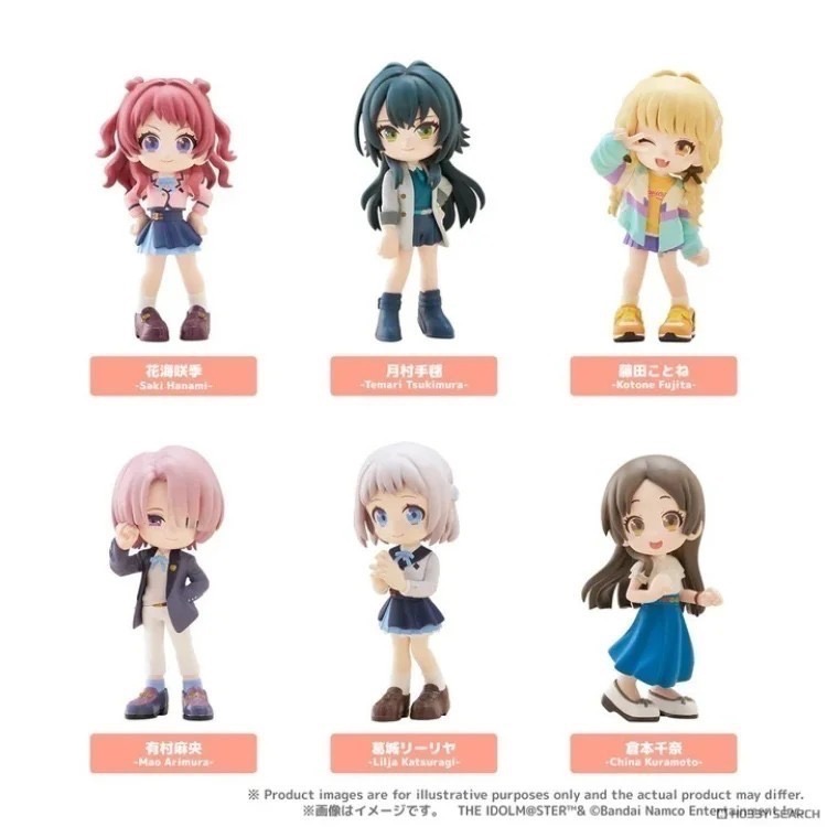 BUSHIROAD PalVerse 學園偶像大師vol.1 盲盒共6款 日版 可挑款 盒抽 盒玩-細節圖2