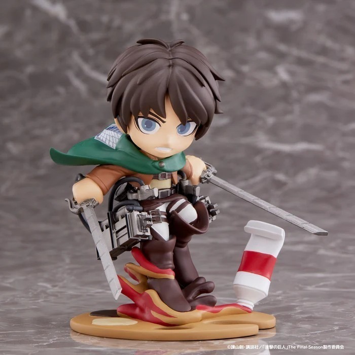 BUSHIROAD PalVerse Pale 進擊的巨人 盒玩 2款分售 艾連‧葉卡 里維兵長-規格圖3
