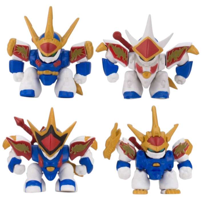 BANDAI 萬代 歷代龍神丸排隊公仔 共4款 扭蛋 轉蛋 公仔 盒玩-細節圖3