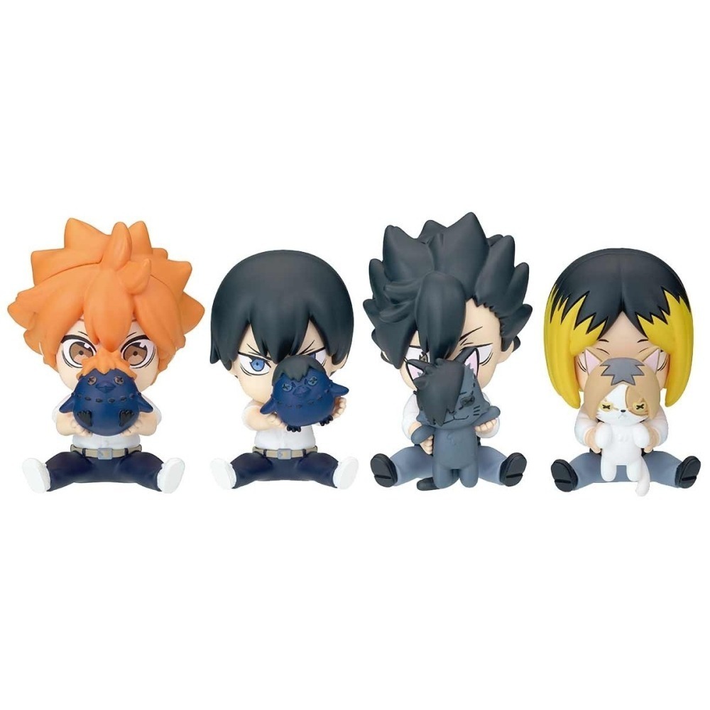 TAKARATOMY 排球少年躲貓貓公仔 烏野‧音駒 共4款 扭蛋 轉蛋 公仔 盒玩-細節圖3