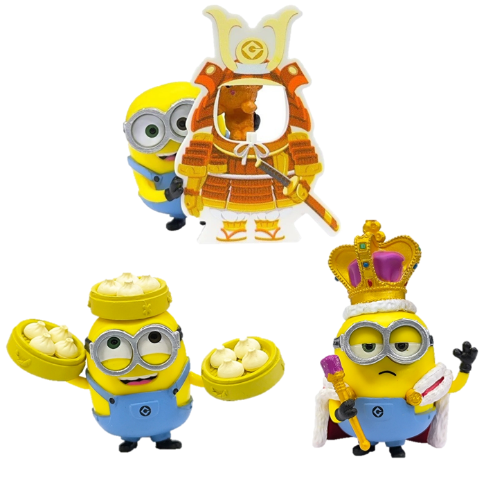 TAKARATOMY 小小兵BelloWorld環遊世界公仔 共3款 扭蛋 轉蛋 公仔 盒玩-細節圖3