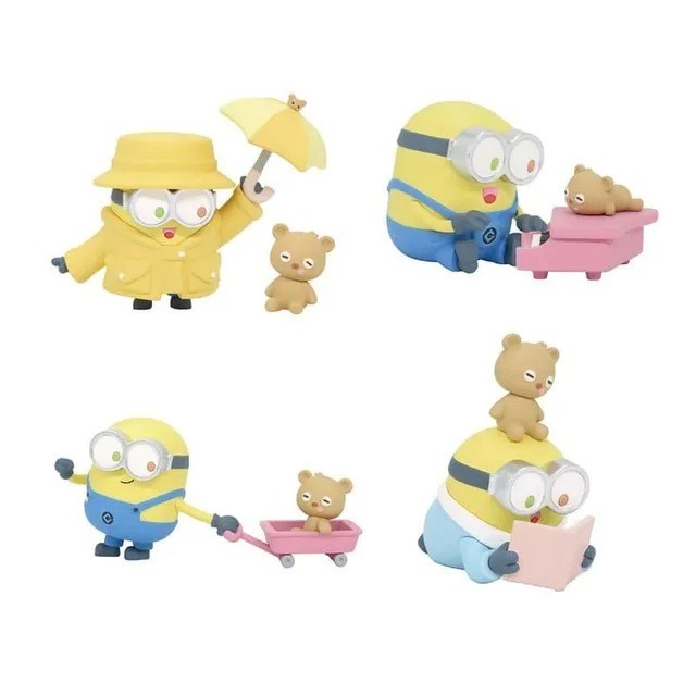 TAKARATOMY 小小兵 BOB 與 Timmy 美好時光公仔P2 共4款 扭蛋 轉蛋 公仔 盒玩-細節圖3
