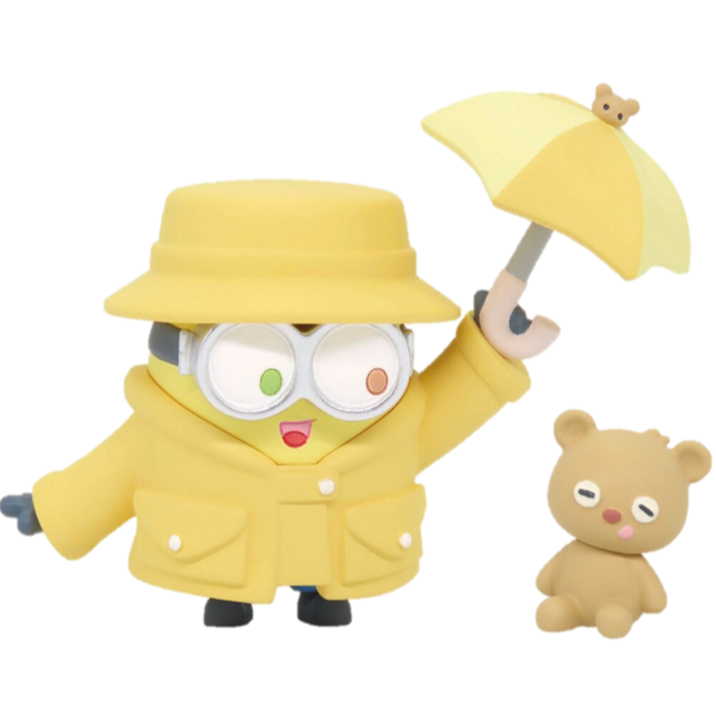 TAKARATOMY 小小兵 BOB 與 Timmy 美好時光公仔P2 共4款 扭蛋 轉蛋 公仔 盒玩-規格圖3