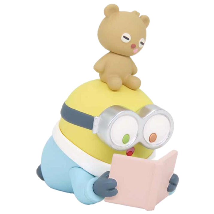 TAKARATOMY 小小兵 BOB 與 Timmy 美好時光公仔P2 共4款 扭蛋 轉蛋 公仔 盒玩-規格圖3