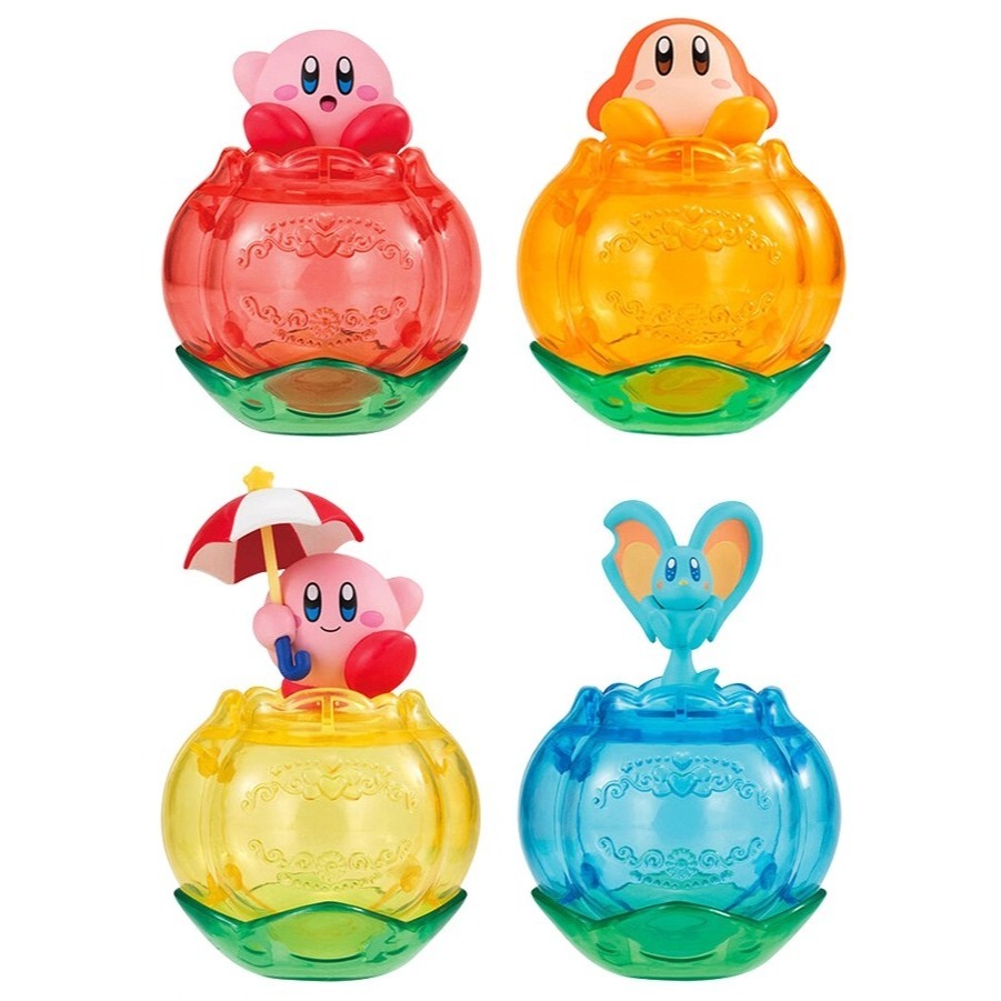 BANDAI 萬代 星之卡比 小花收納盒 共4款 扭蛋 轉蛋 公仔 盒玩-細節圖3