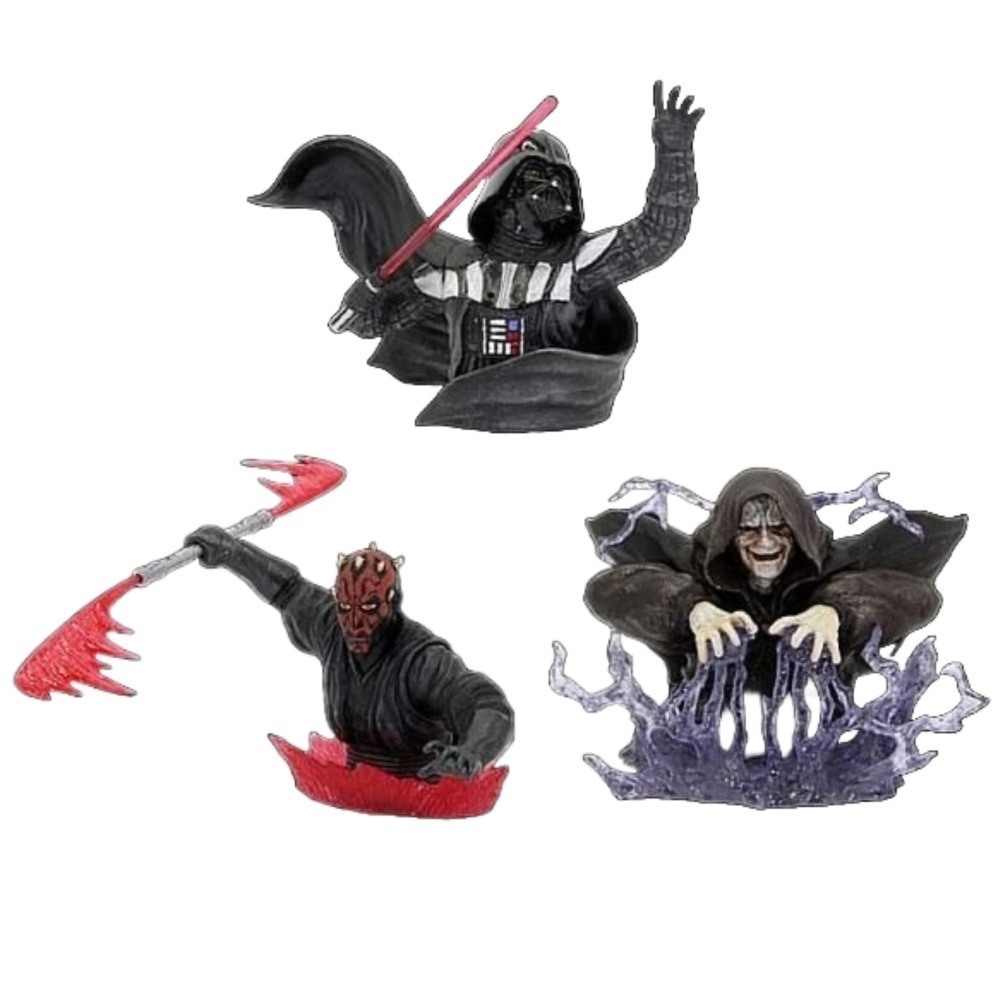 TAKARATOMY STAR WARS 星際大戰反派半身像 共3款 扭蛋 轉蛋 公仔 盒玩-細節圖3