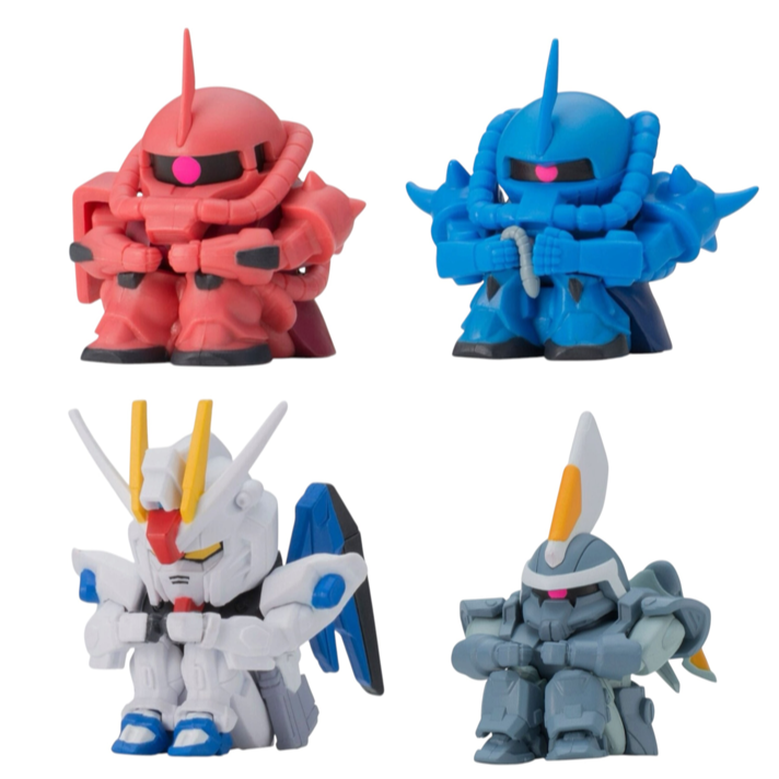 BANDAI 萬代 等待中機動戰士鋼彈P3 共4款 扭蛋 轉蛋 公仔 盒玩-細節圖3