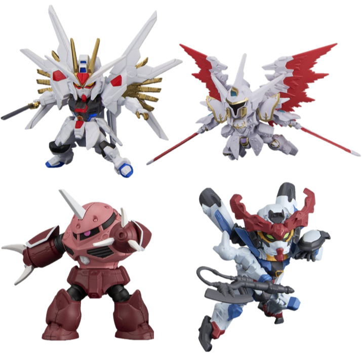 BANDAI 萬代 機動戰士鋼彈 capsule index P1 共4款 扭蛋 轉蛋 公仔 盒玩-細節圖3