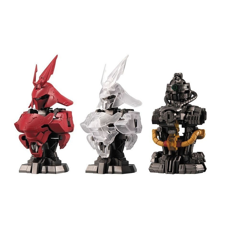 BANDAI 萬代 機動戰士鋼彈胸像P7-沙薩比 共3款 扭蛋 轉蛋 公仔 盒玩-細節圖3