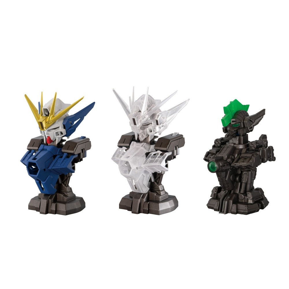 BANDAI 萬代 機動戰士鋼彈胸像P8-飛翼零式 EW 共3款 扭蛋 轉蛋 公仔 盒玩-細節圖3