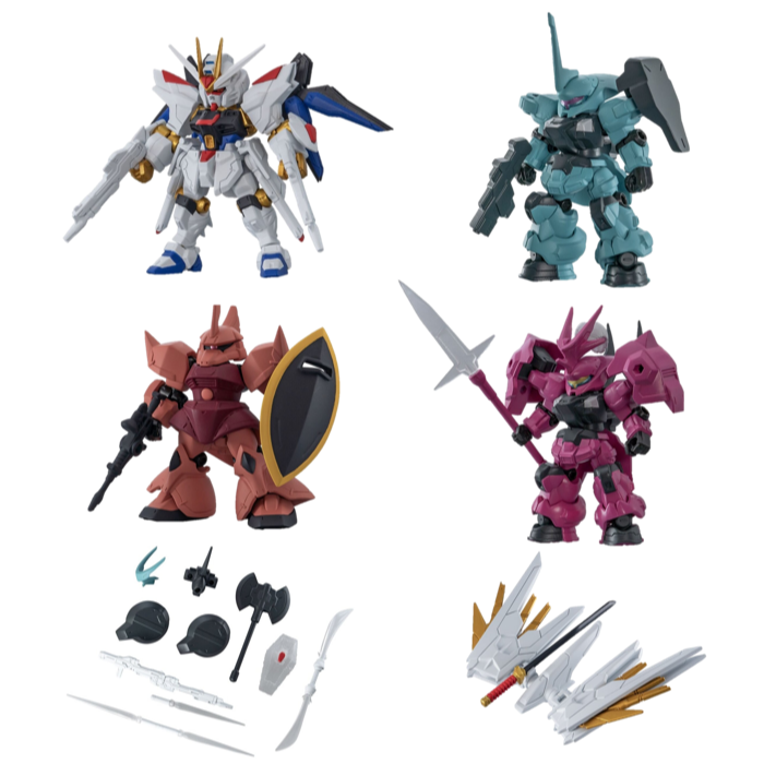 BANDAI 萬代 鋼彈ENSEMBLE P28 共6款 扭蛋 轉蛋 公仔 盒玩-細節圖3