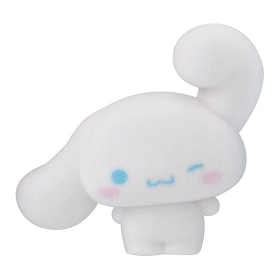 BANDAI 萬代 三麗鷗角色毛呼呼植絨公仔 P2 共5款 扭蛋 轉蛋 公仔 盒玩-規格圖3