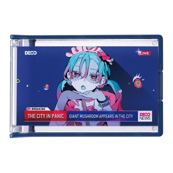BANDAI 萬代 初音未來 DECO 27迷你鏡子收藏 共6款 扭蛋 轉蛋 公仔 盒玩-規格圖2