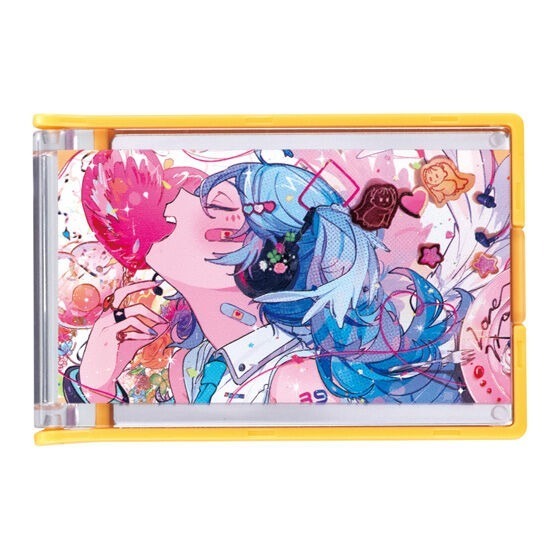 BANDAI 萬代 初音未來 DECO 27迷你鏡子收藏 共6款 扭蛋 轉蛋 公仔 盒玩-規格圖2