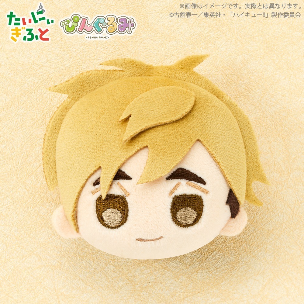 BUSHIROAD PRIZE 排球少年絨毛徽章P2 共5款 日版 可挑款 盒玩 景品-規格圖7