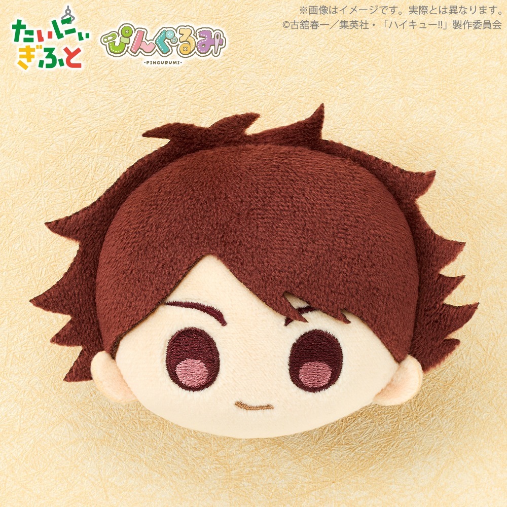 BUSHIROAD PRIZE 排球少年絨毛徽章P1 共5款 日版 可挑款 盒玩 景品-規格圖7