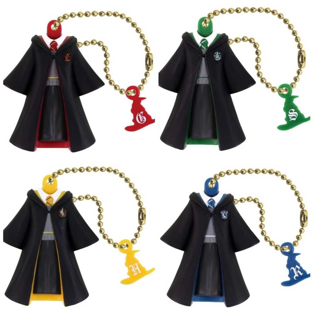 TAKARATOMY 哈利波特扁扁 吊飾-霍格華茲校服篇 共4款 扭蛋 轉蛋 公仔 盒玩-細節圖3