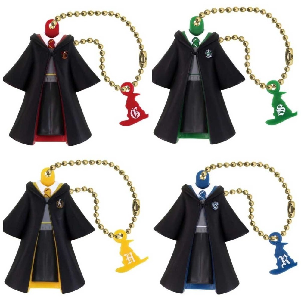 TAKARATOMY 哈利波特扁扁 吊飾-霍格華茲校服篇 共4款 扭蛋 轉蛋 公仔 盒玩-細節圖3