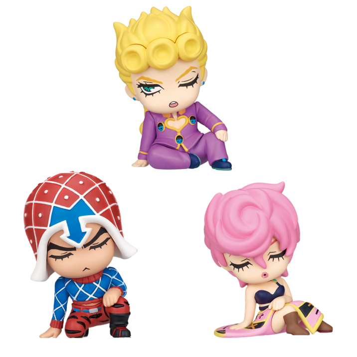 TAKARATOMY JOJO的奇妙冒險倚肩公仔黃金之風P1 共3款 扭蛋 轉蛋 公仔 盒玩-細節圖3
