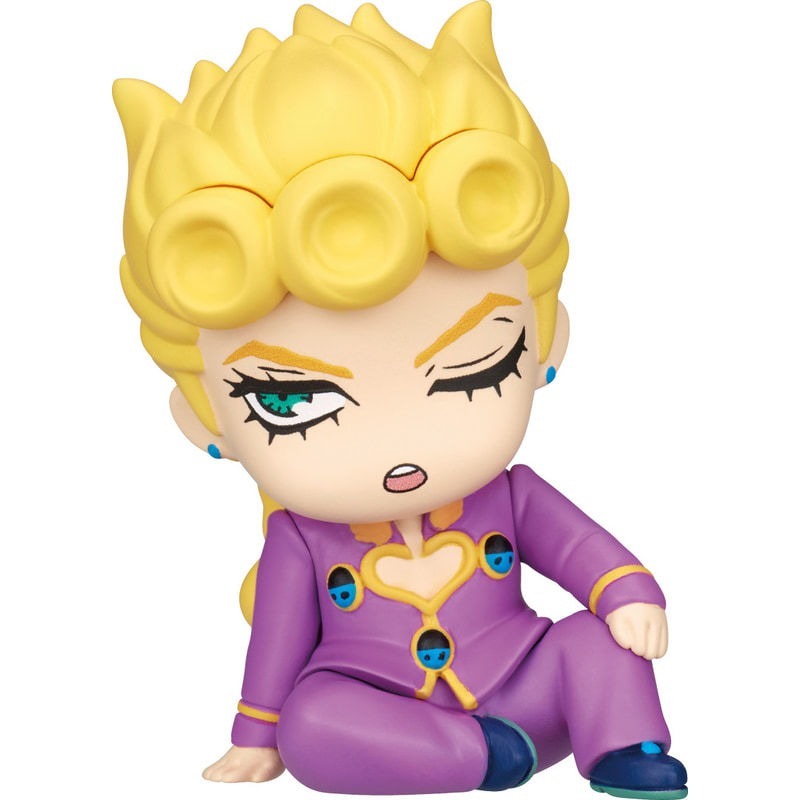 TAKARATOMY JOJO的奇妙冒險倚肩公仔黃金之風P1 共3款 扭蛋 轉蛋 公仔 盒玩-規格圖3