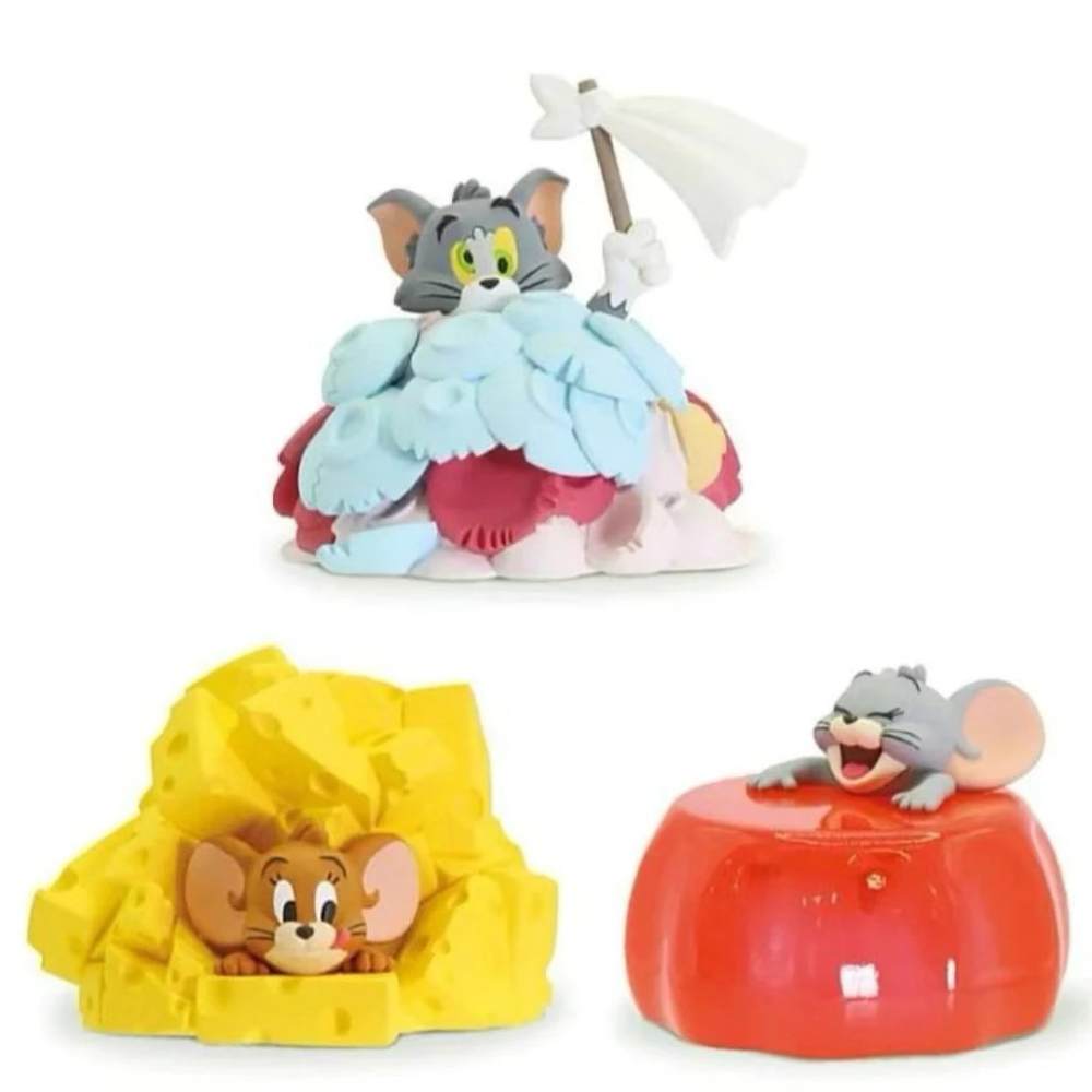 TAKARATOMY 湯姆貓與傑利鼠滿身公仔 共3款 扭蛋 轉蛋 公仔 盒玩-細節圖3