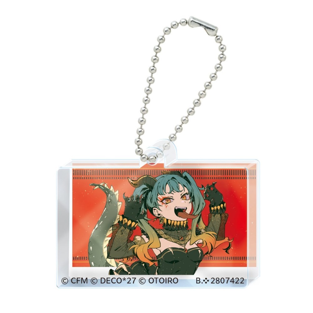 BANDAI 萬代 初音未來 DECO 27 MV壓克力吊飾P2 共7款 扭蛋 轉蛋 公仔 盒玩-規格圖3