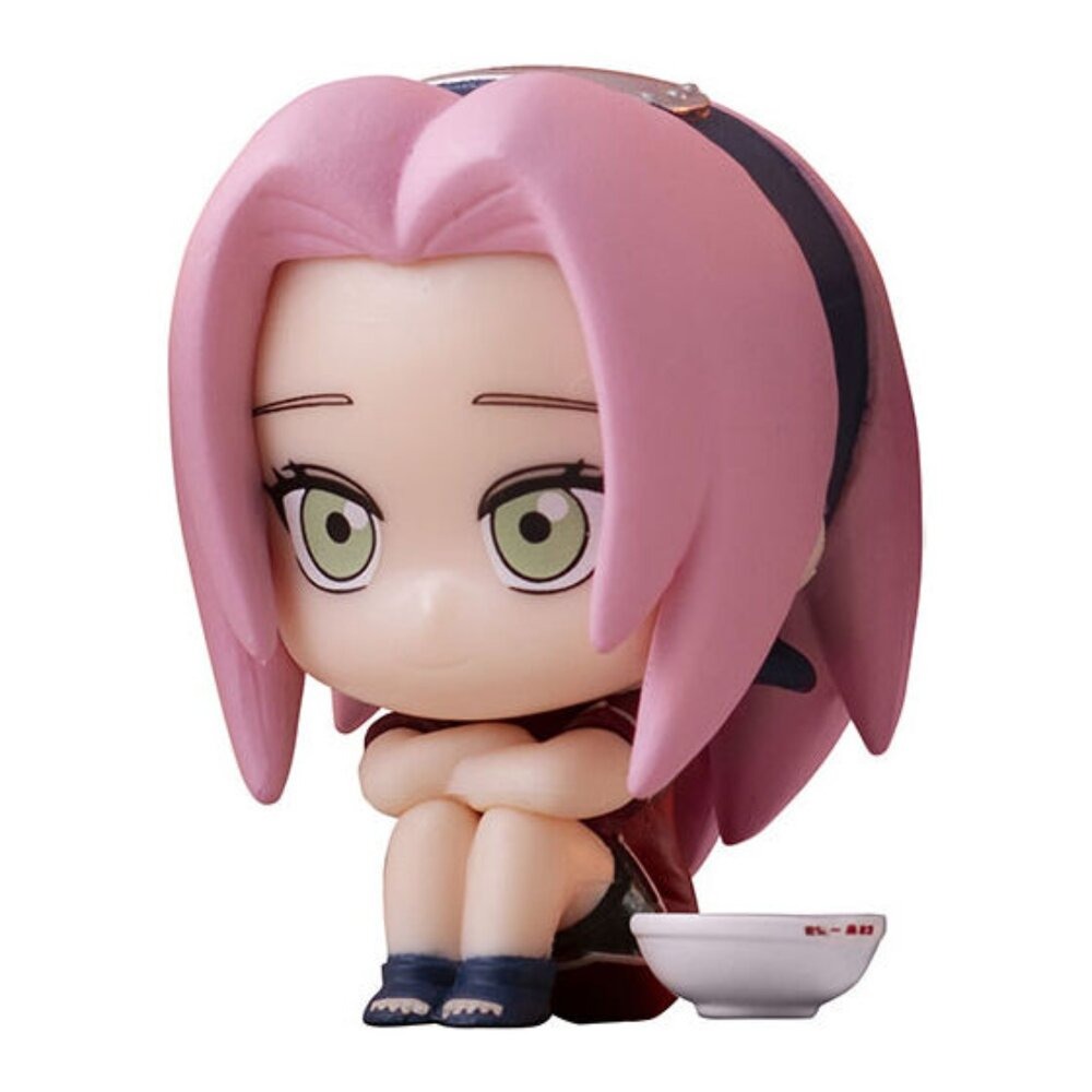 BANDAI 萬代 等待中火影忍者一樂拉麵P1共4款 扭蛋 轉蛋 公仔 盒玩-規格圖3