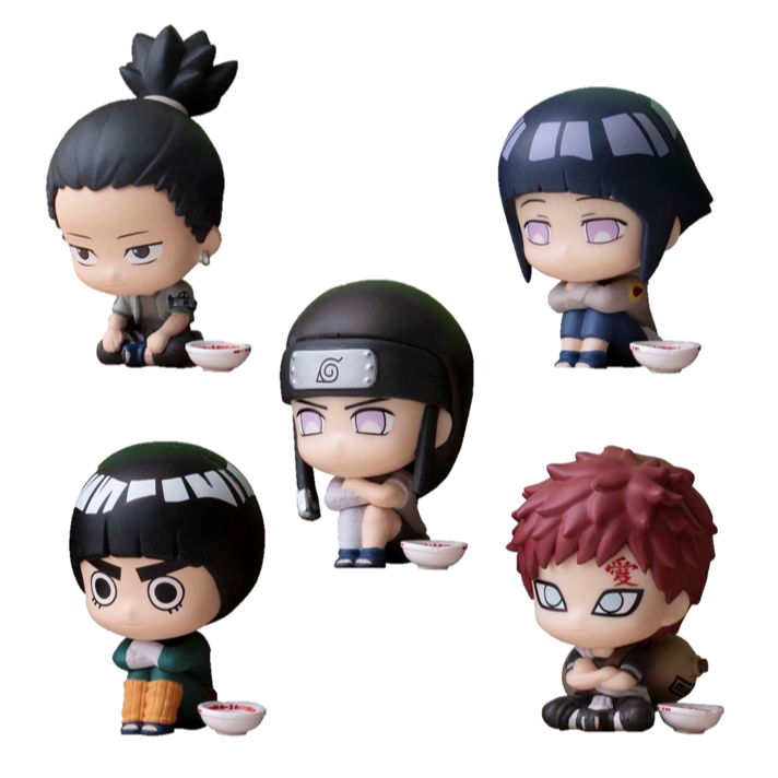 BANDAI 萬代 等待中火影忍者一樂拉麵P2 共5款 扭蛋 轉蛋 公仔 盒玩-細節圖3