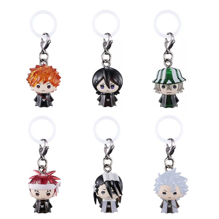 BANDAI 萬代 BLEACH 死神造型吊飾P1 屍魂界篇 共6款 扭蛋 轉蛋 公仔 盒玩-細節圖3