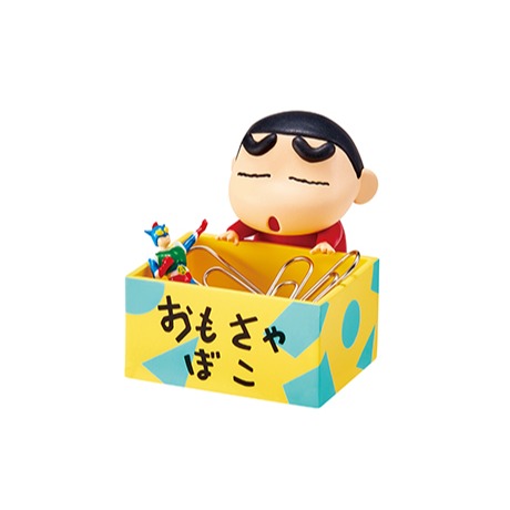 RE-MENT 蠟筆小新我來幫你整理辦公桌！桌上小物組 盲盒共6款 日版 可挑款 景品盒玩 盒抽-規格圖3