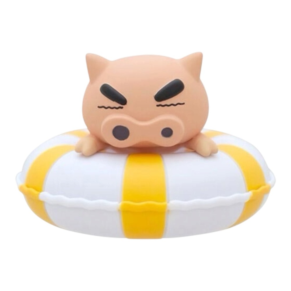 BANDAI 萬代 蠟筆小新漂漂泳圈公仔 共5款 扭蛋 轉蛋 公仔 盒玩-規格圖3