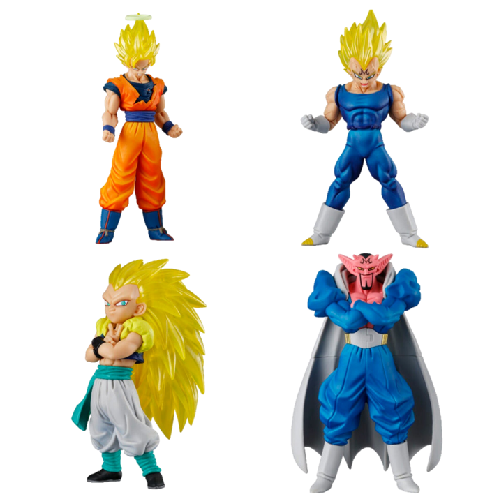 BANDAI 萬代 HG七龍珠公仔P4 魔人普烏篇 共4款 扭蛋 轉蛋 公仔 盒玩-細節圖2