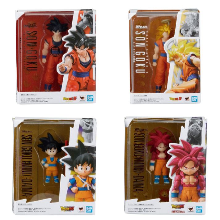 BANDAI 萬代 七龍珠SHF包裝盒公仔P2 共4款 扭蛋 轉蛋 公仔 盒玩-細節圖3