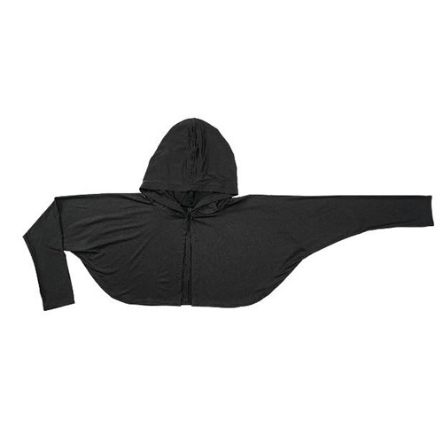 木木非 日本 抗UV & cool 接觸冷感加工 連帽短上衣 防紫外線 披肩 防曬外套-細節圖5