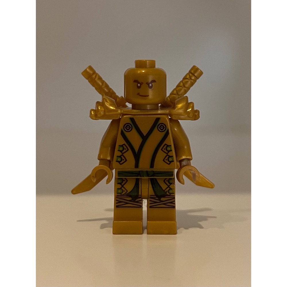 LEGO 樂高 70503 70505 幻影忍者 金色忍者 勞埃德 Lloyd 二手 人偶（無面罩）-細節圖2