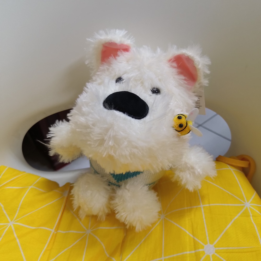 大鼻子 狗狗 黃金獵犬 西高地 吉伊卡哇 蜜蜂狗 麵包狗 臭臉狗 娃娃 玩偶-規格圖1