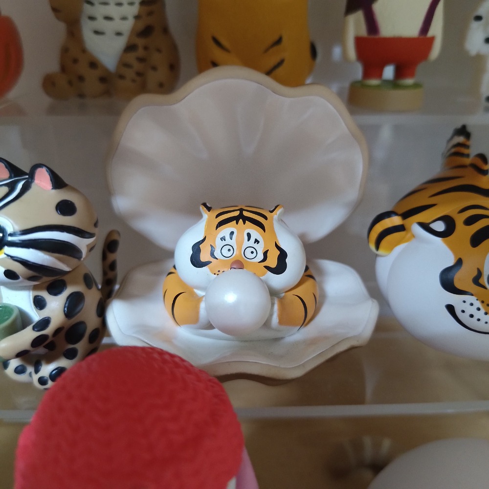 不二馬大叔 我不是胖虎 老虎 飛龍 燈籠魚 貝殼 暴龍 蝙蝠 公仔 盲盒-規格圖1