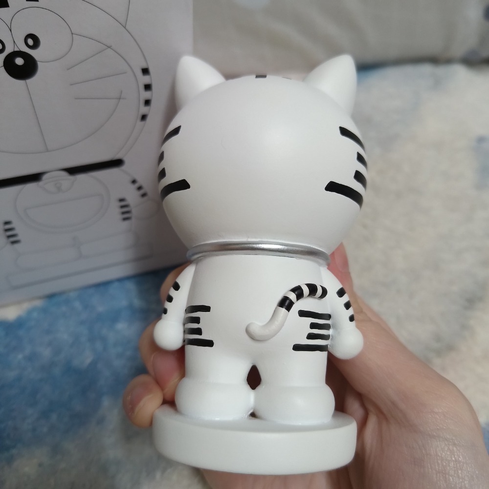 絕版 哆啦A夢 東京 虎之門之穴 白虎 老虎 公仔-細節圖3