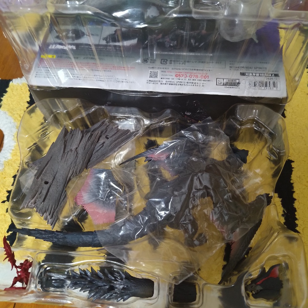 魔物獵人 迅龍 納魯加庫魯加 S.H.MonsterArts Monster Hunter SHM 可動 公仔 模型-細節圖2
